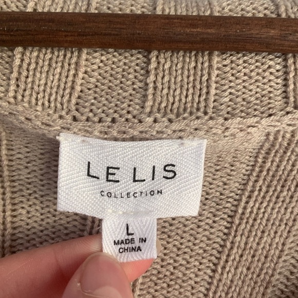 Le lis Collared ribbed knit sweater - Picture 8 of 10